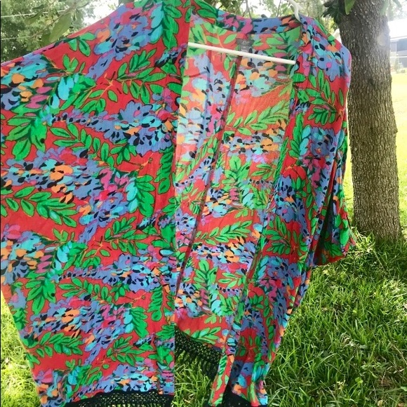 Spring Boho Kimono - Picture 3 of 5